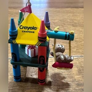 Hallmark Keepsake Ornament from 1994, part of the Crayola Crayon collection